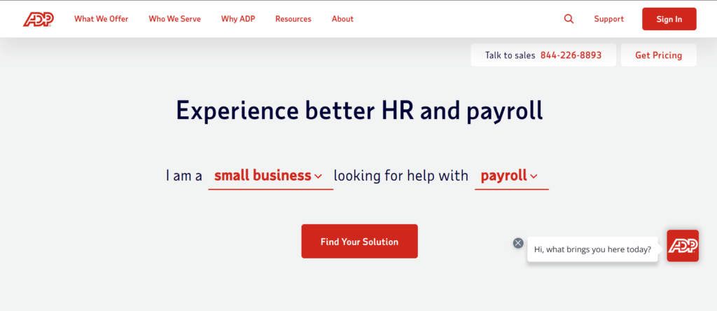HR management software - ADP Run