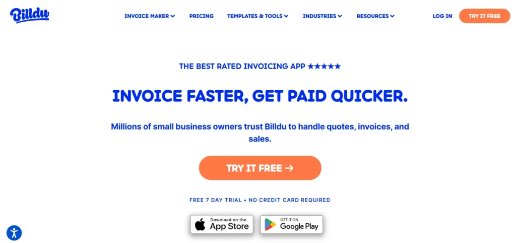 Invoicing Soft​wa‍re - Billdu