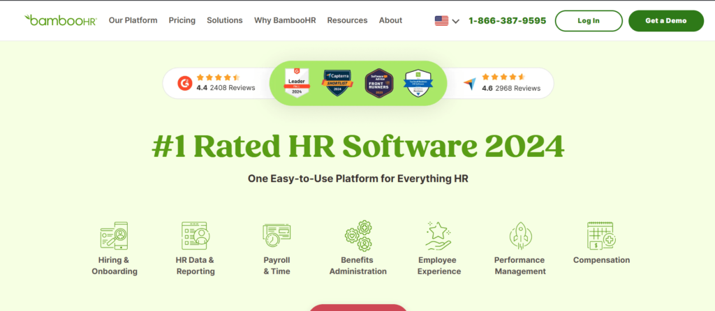 HR management software - BambooHR
