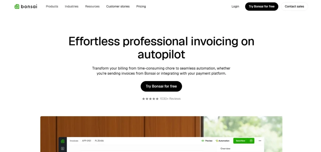 Invoicing Soft​wa‍re - Bonsai