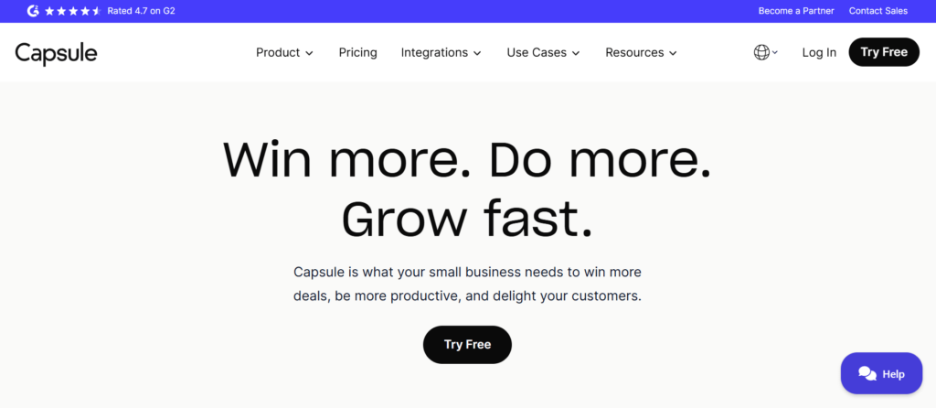 CRM Software for Small Business Owners - Capsule CRM
