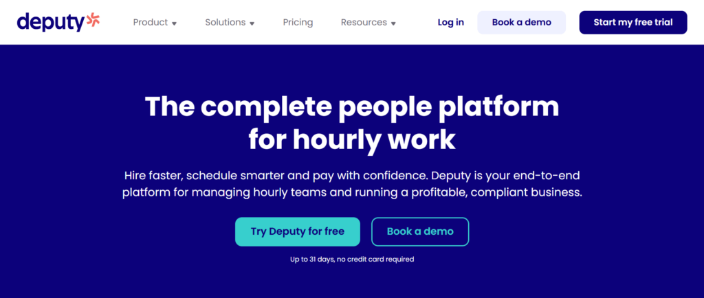 HR management tool - Deputy