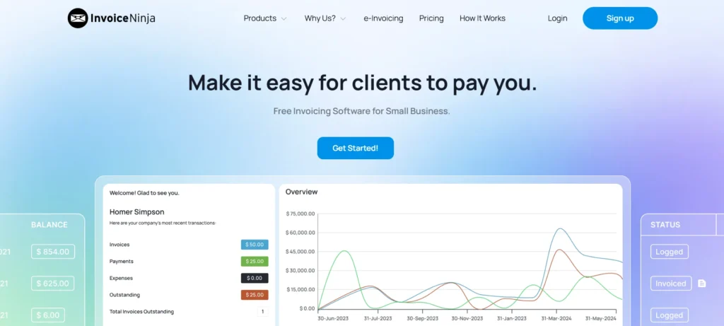 Invoicing Software for Small Businesses - Invoice Ninja