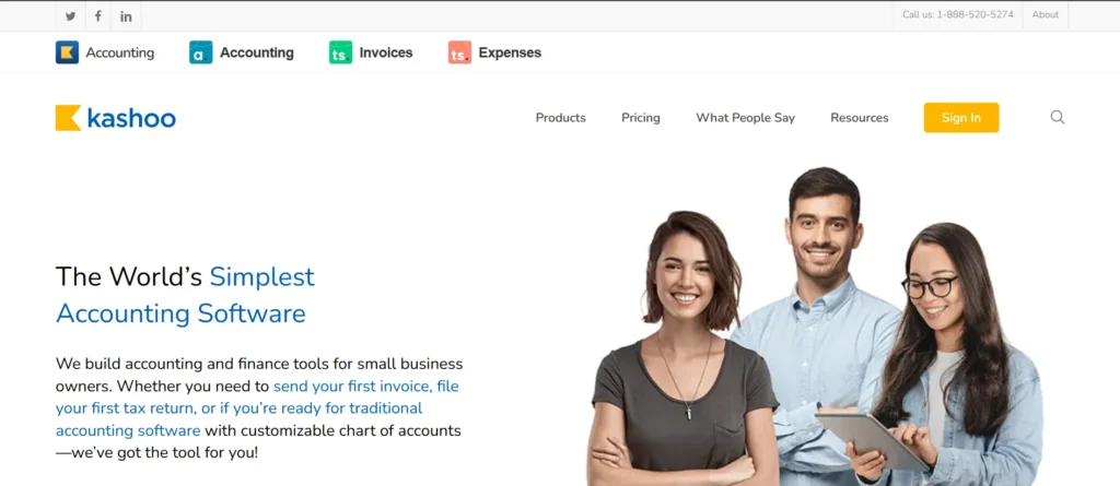 Accounting Software for Small Businesses – Kashoo
