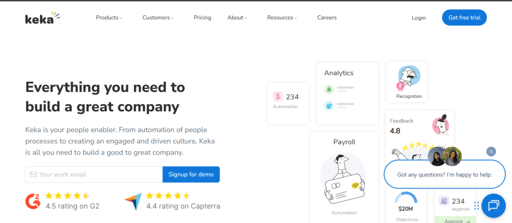 HR management software - Keka HR