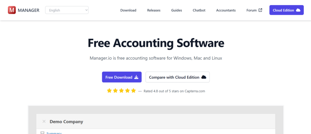 Accounting Software for Small Businesses – Manager