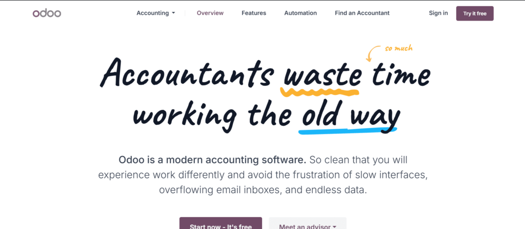 Accounting Software for Small Businesses – Odoo
