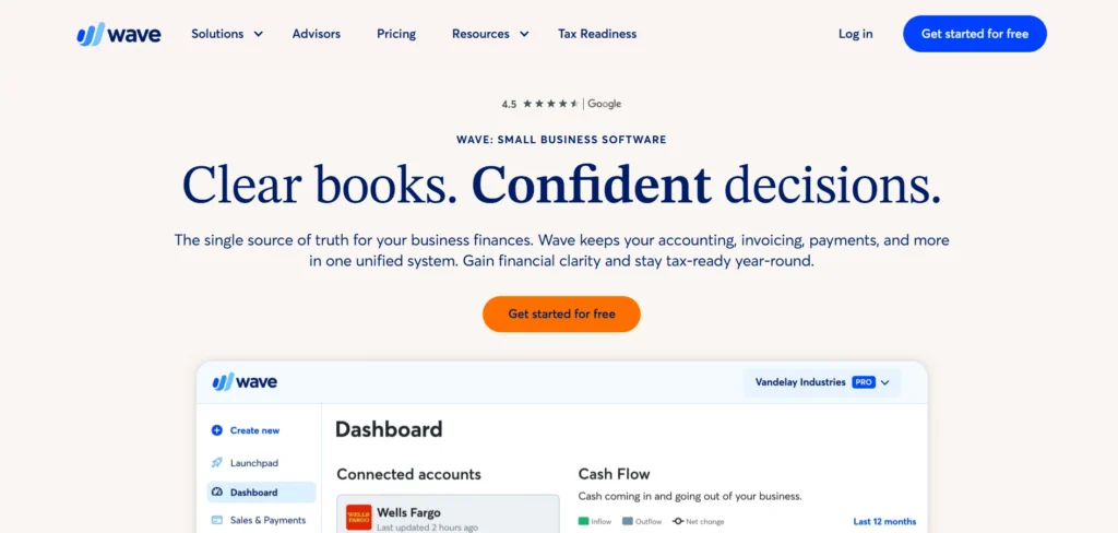 Invoicing Soft​wa‍re - Wave