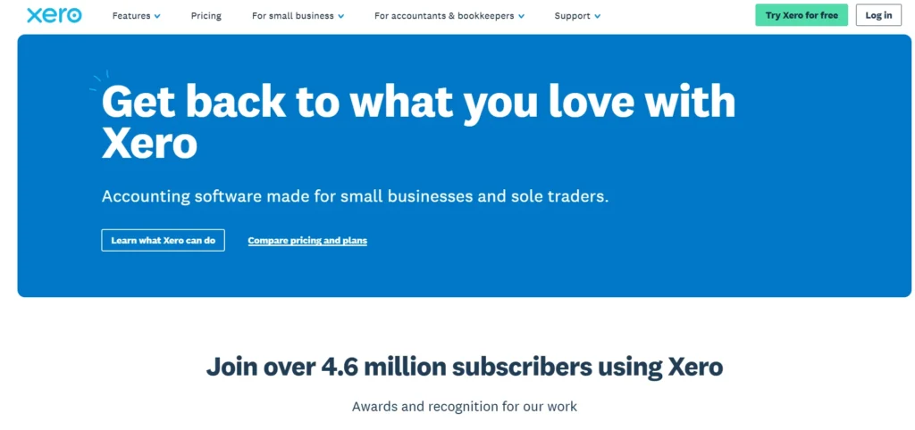 Invoicing Soft​wa‍re - Xero