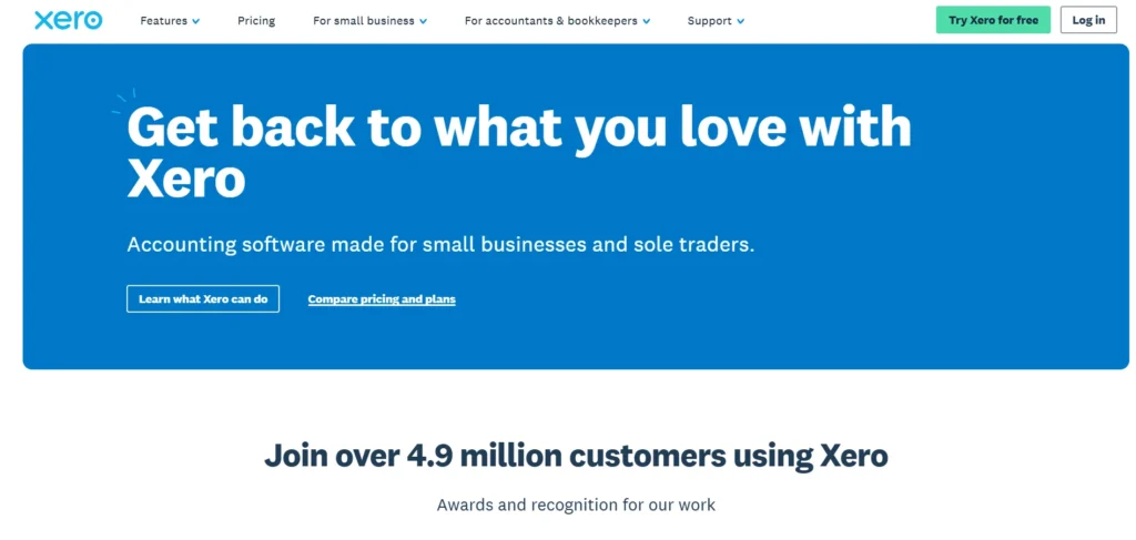 Accounting Software for Small Businesses - Xero
