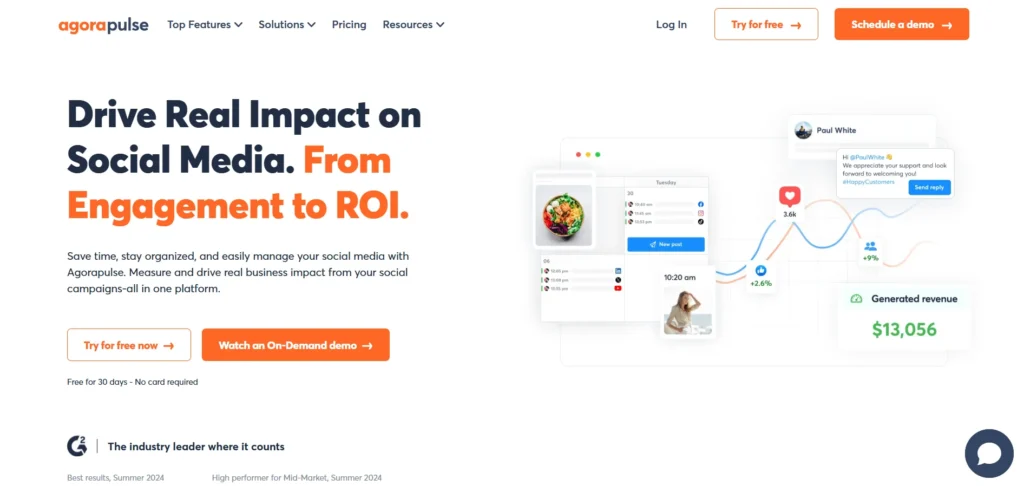 Social Media Analytic Tool - Agorapulse