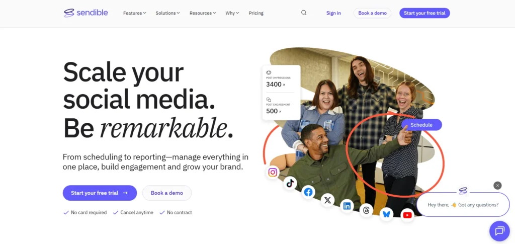 Social Media Analytic Tool - Sendible