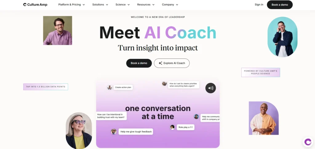 AI HR Software - Culture Amp