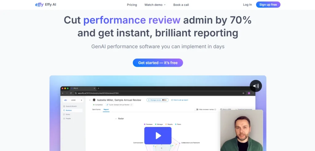 AI HR Software - Effy.ai