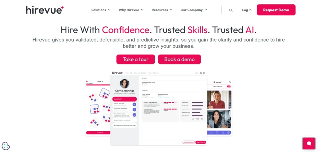 AI HR Software - HireVue