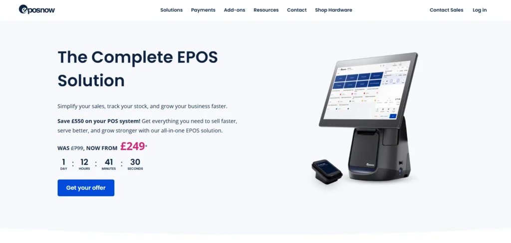 POS for Small Business - Epos Now