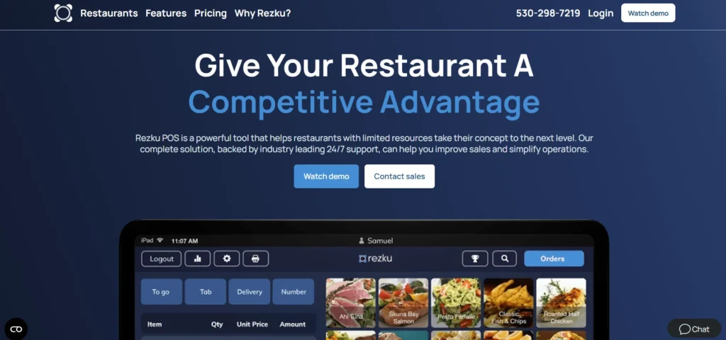 POS for Small Business - Rezku