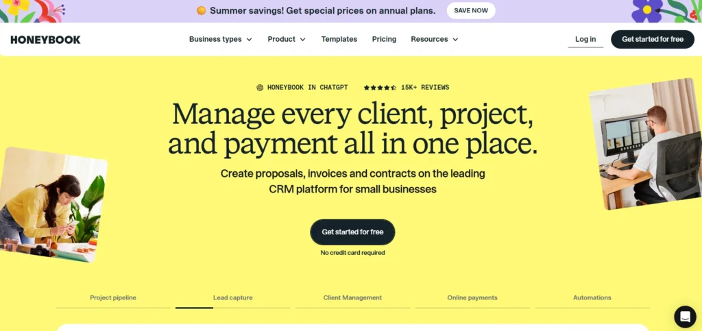 Invoicing Tool for Freelancers and Creators - HoneyBook