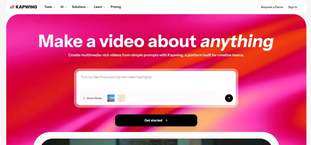 Video Editing Software for Beginners - Kapwing