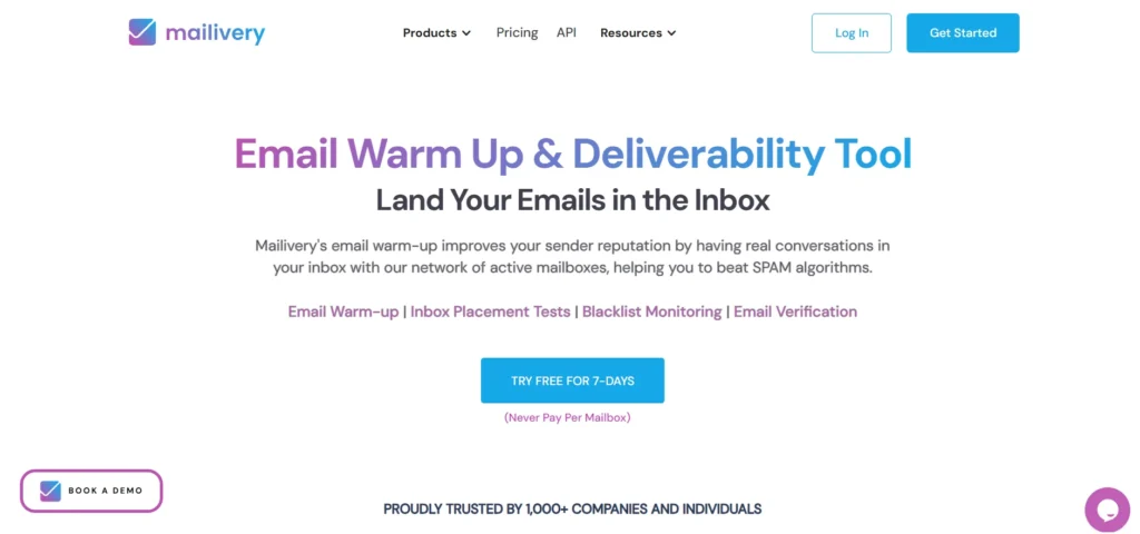 Email Warm-Up Tool - Mailivery