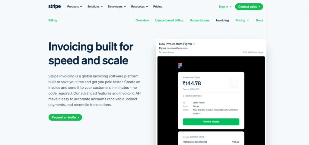 Invoicing Tool for Freelancers and Creators - Stripe Invoicing