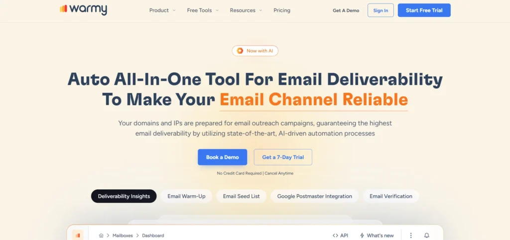 Email Warm-Up Tool - Warmy.io