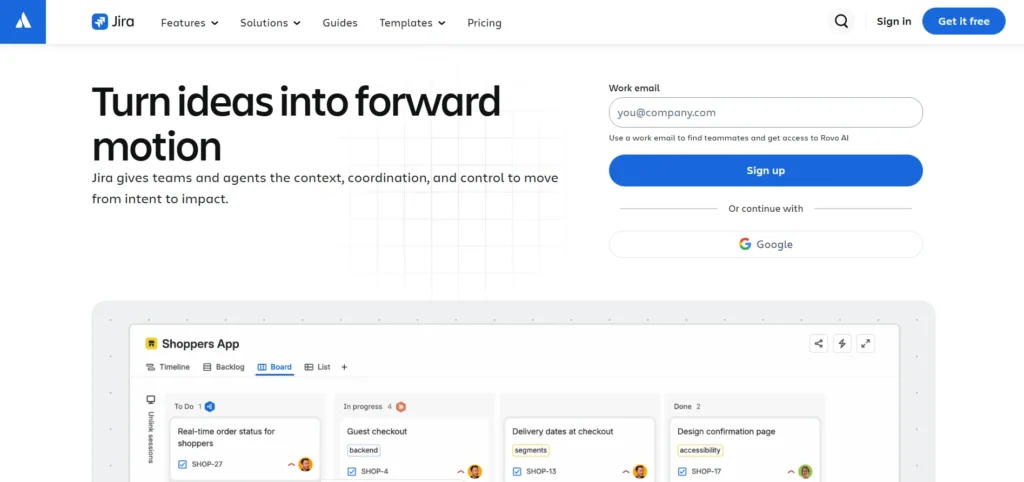 Team Collaboration Tool - Jira
