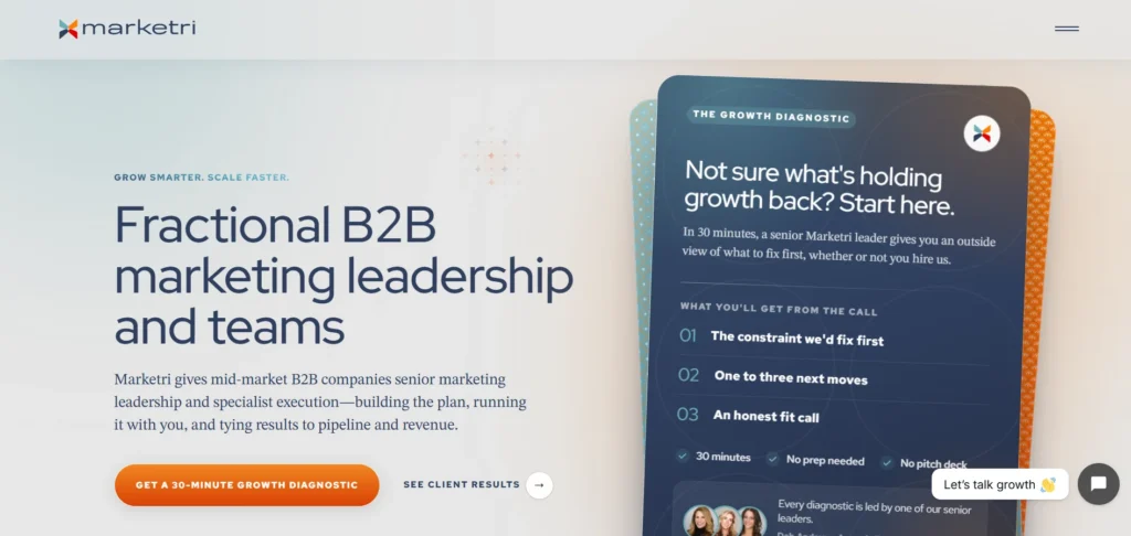 B2B Marketing Agencies for SaaS Company - Marketri
