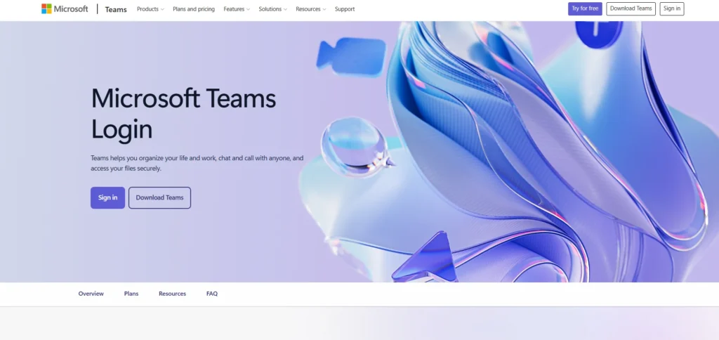 Team Collaboration Tool - Microsoft Teams