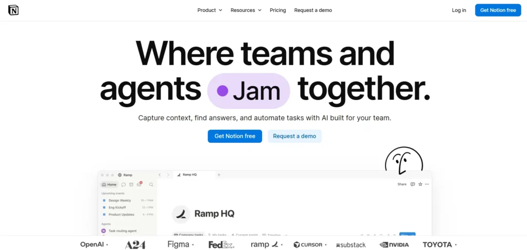 Team Collaboration Tool - Notion