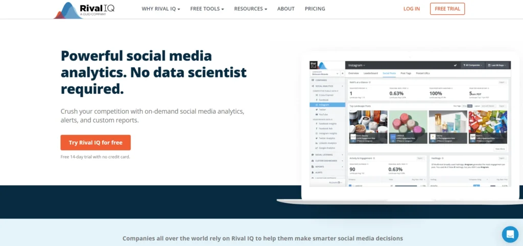 Competitor Analysis Tool - Rival IQ