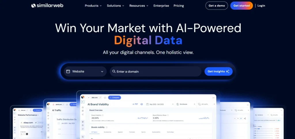 Competitor Analysis Tool - Similarweb